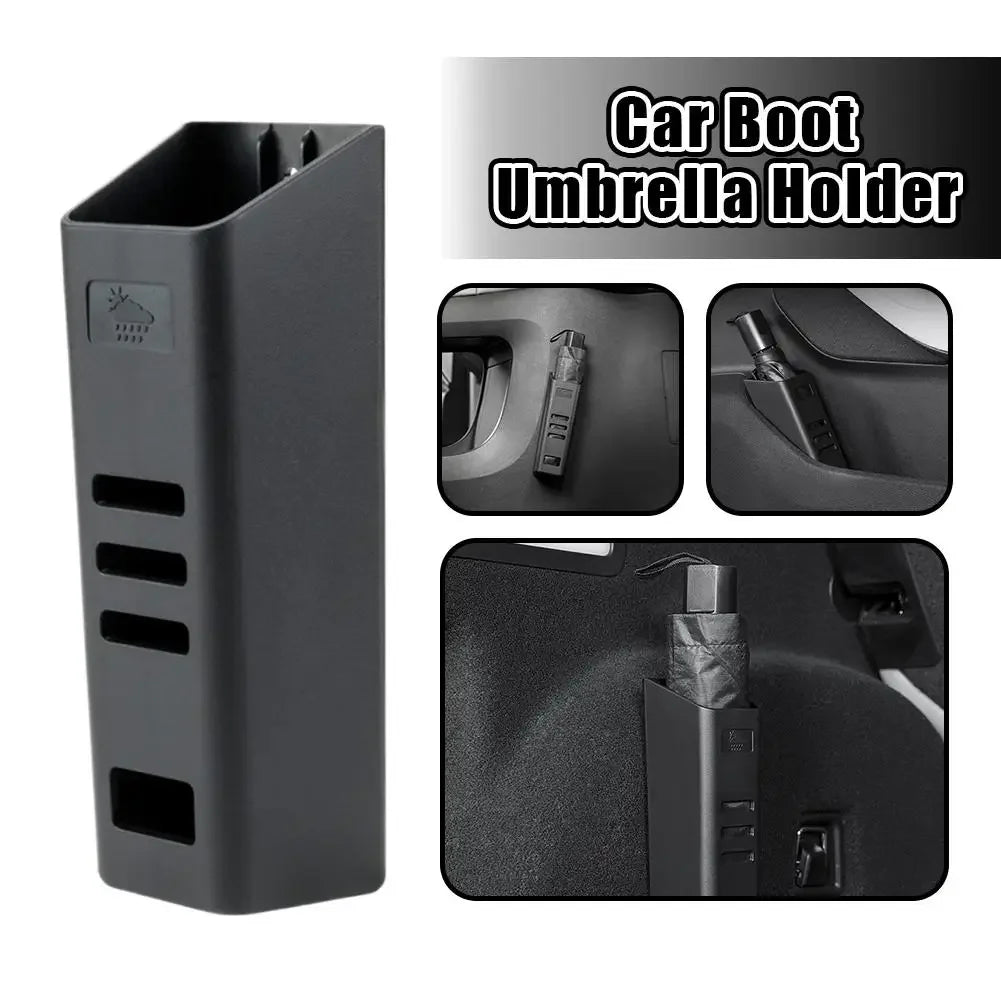 Car Umbrella Holder Storage Box Trunk Organizer Universal Vehicle Waterproof Umbrella Bucket Interior Accessories for SUV Sedan Peaceful Pleasures Health and Wellness