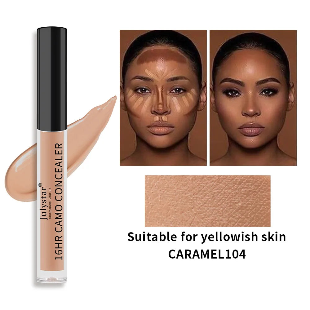 Julystar 16HR Camo Liquid Concealer | Full Coverage, All Shades