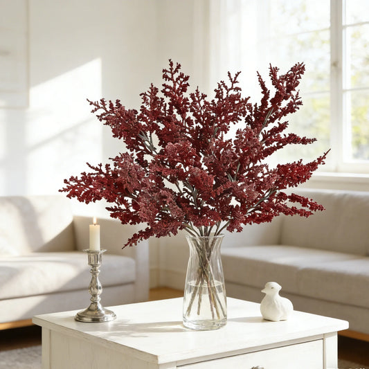 Silk Artificial Grass Branch – Wedding & Home Décor Artificial Plant Stem Peaceful Pleasures Health and Wellness