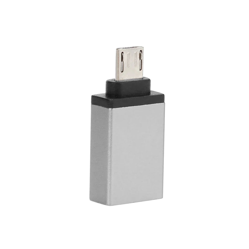 Micro USB OTG Adapter – Aluminum Alloy USB 3.0 Android Converter