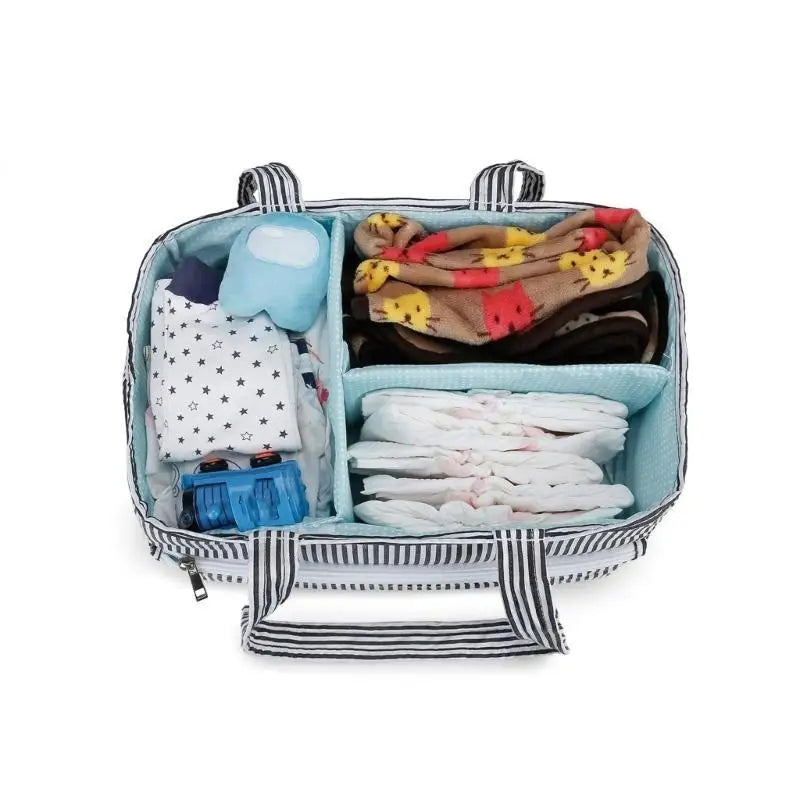 Portable Baby Diaper Storage Bag | Nursery & Travel Organizer