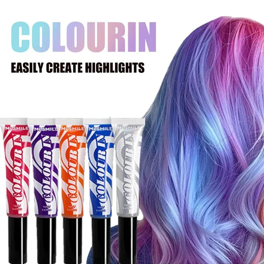 Temporary Hair Color Wax Chalk – Washable DIY Dye, Non-Toxic Temporary Hair Dye Peaceful Pleasures Health and Wellness