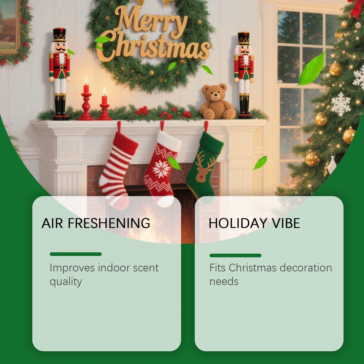 Christmas Aromatherapy Essential Oil 120ml – Holiday Diffuser
