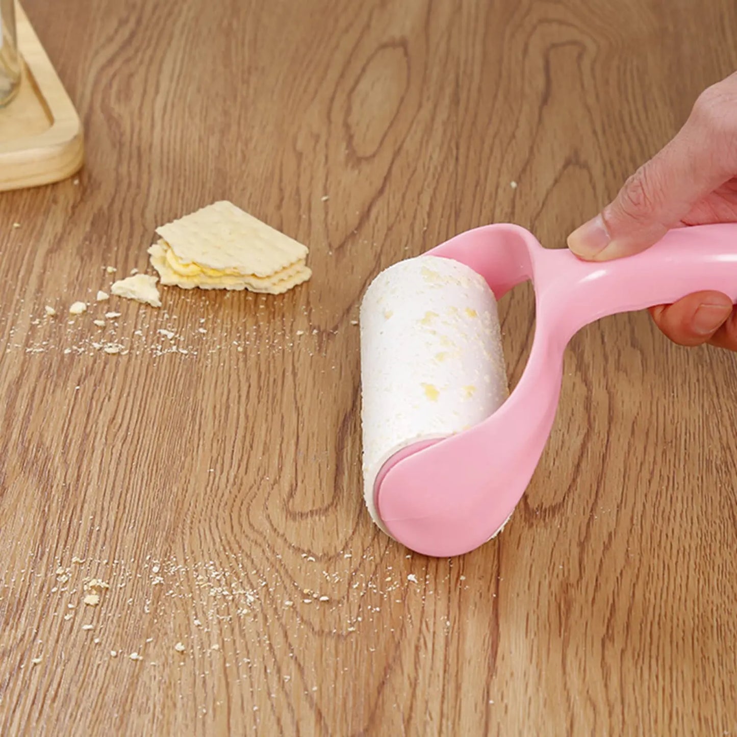 Reusable Sticky Lint Roller – Pet Hair & Dust Remover