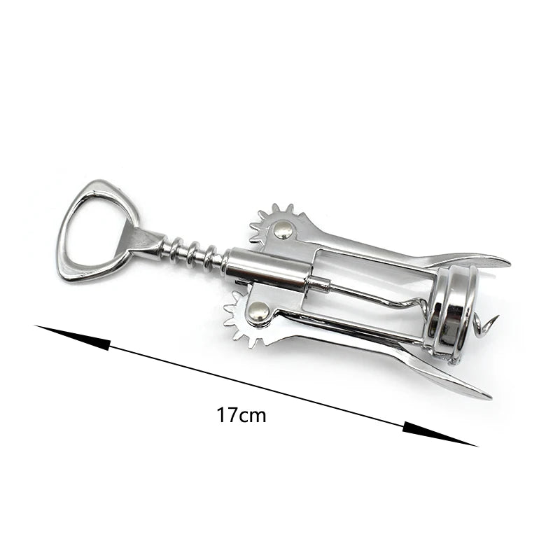 Wing Corkscrew Wine & Beer Bottle Opener | Stainless Steel