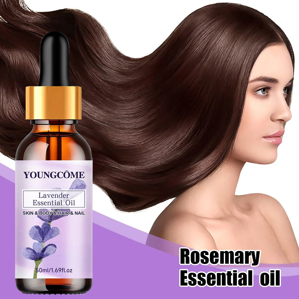 Pure natural lavender essential oil, hair moisturizer, suitable for hair, face and body,suitable for all skin types hair types Peaceful Pleasures Health and Wellness