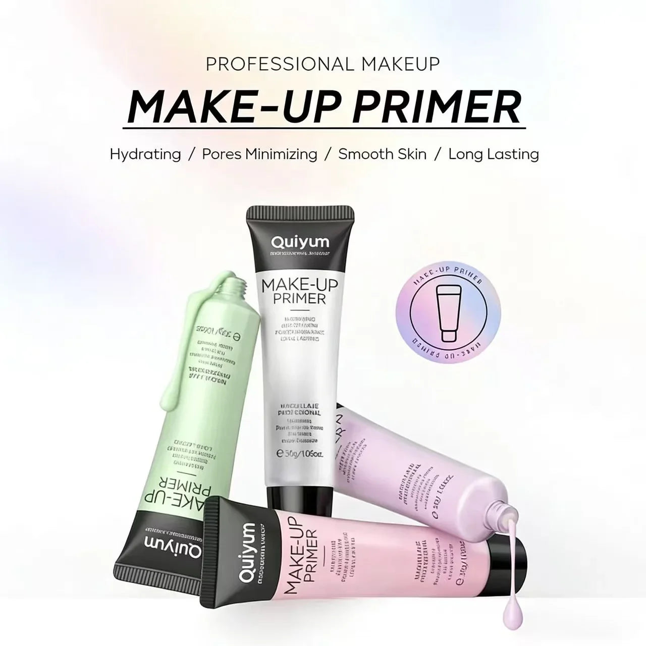 LAIKOU Moisturizing Makeup Primer – Pore-Smoothing, Brightening