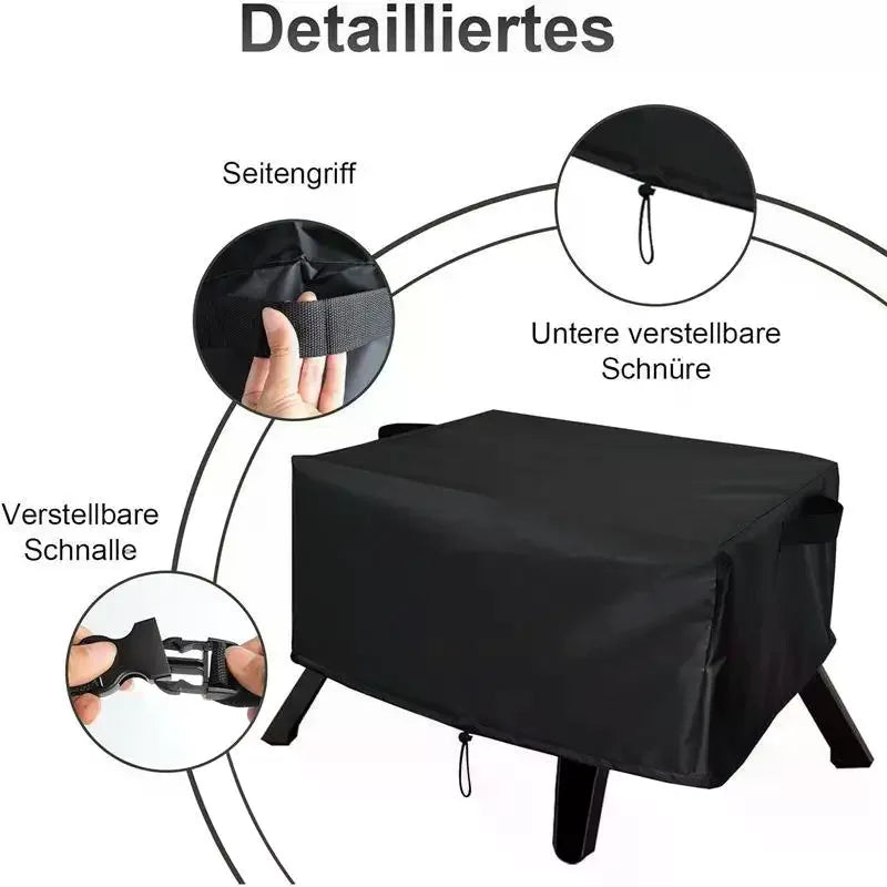 Heavy-Duty Outdoor Pizza Oven Cover – Waterproof & UV-Resistant