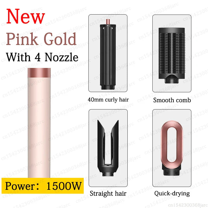 SenCiciMen X9 6-in-1 Hot Air Brush & Auto Curling Iron Styler