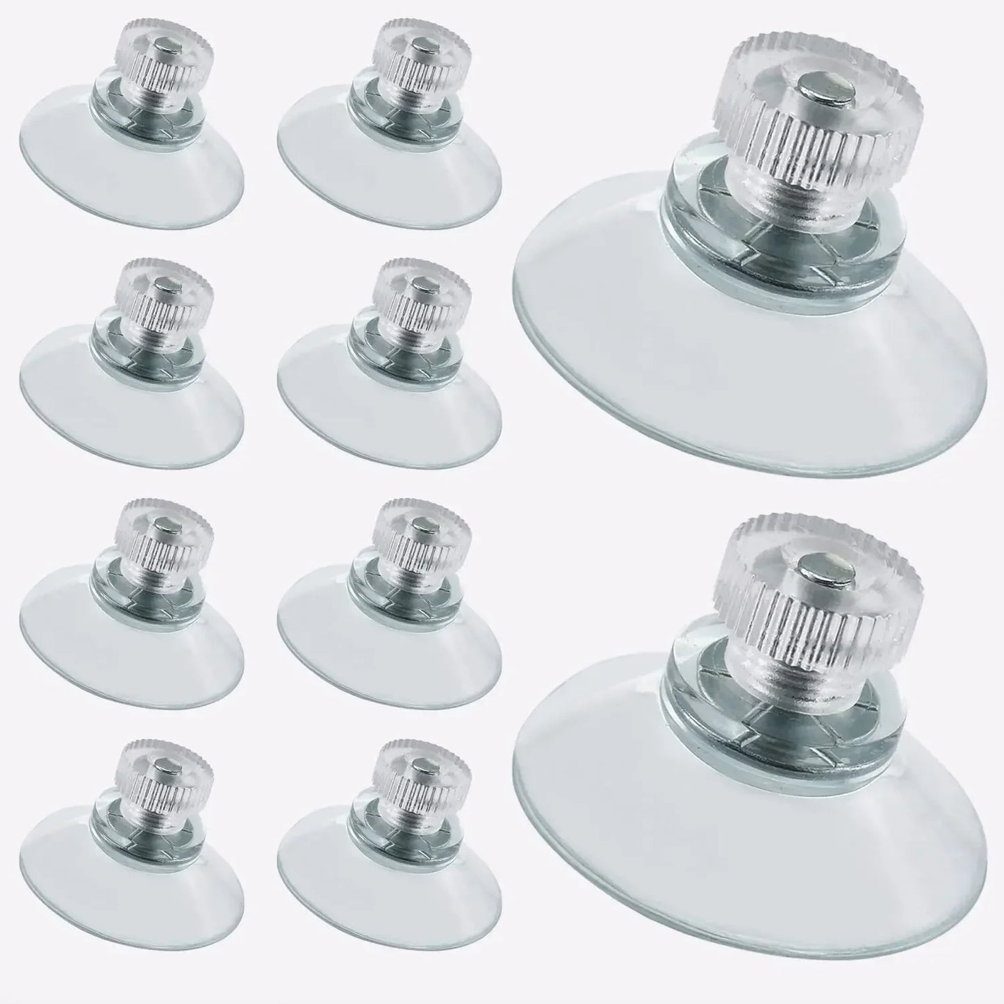 5-Pack PVC Suction Cup Hooks – Bathroom, Kitchen & Home Wall Hooks
