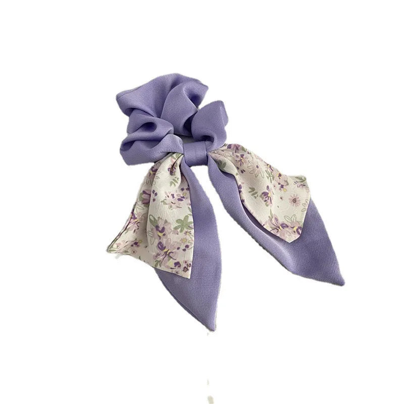 Broken Flower Bow Large Intestine Headband Womens Summer Headband Hair Rope Peaceful Pleasures Health and Wellness