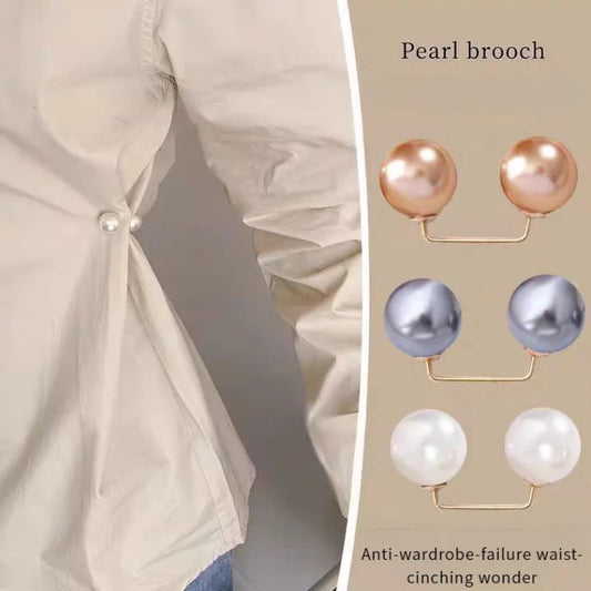 8-Pack Pearl Non-Slip Safety Pins – Dress, Scarf & Collar Decorative Safety Pins Oasis Select