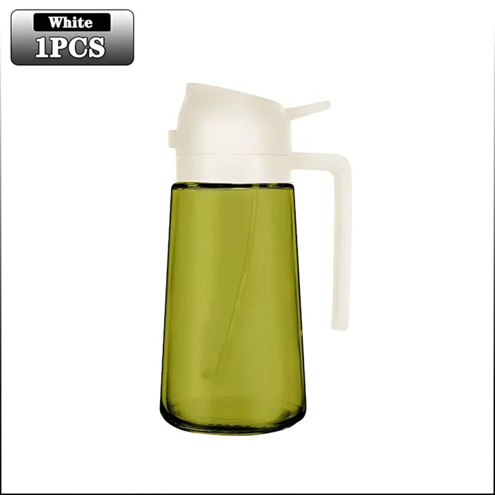 Dark Glass Olive Oil Sprayer – 500ml Lightproof Mister Bottle