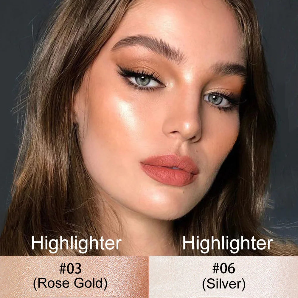 4-in-1 Highlight & Contour Stick | Bronzer Blush Concealer