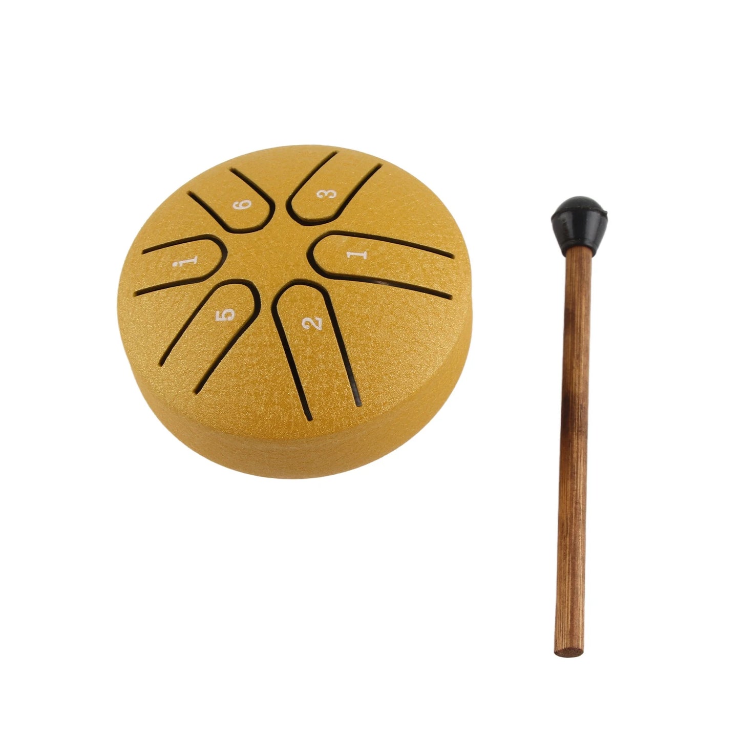 Handpan Drum Professional Mini 6 Note Worry Tongue Percussion