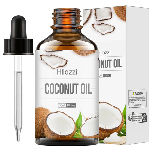 Hllozzi 30ml Pure Coconut Essential Oil – Skin Hair Aromatherapy Pure Essential Oil Oasis Select 30ML COCONUT OIL 30ml coconut