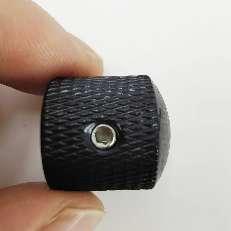 Black Engraved Perforated Non-perforated Knob Switch Cap Electric