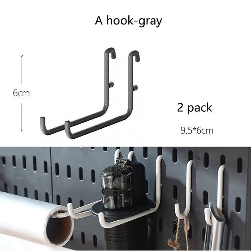 DIY Pegboard Wall Organizer Kit – Tool & Home Storage Rack
