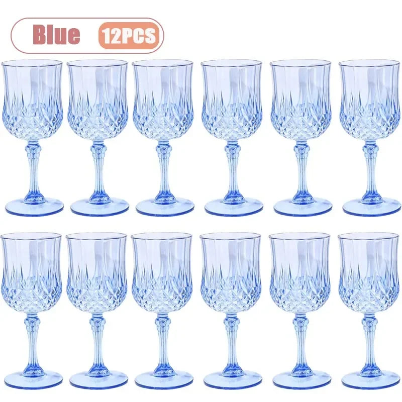 Shatterproof Plastic Champagne Flutes 12–36 Pcs | Reusable