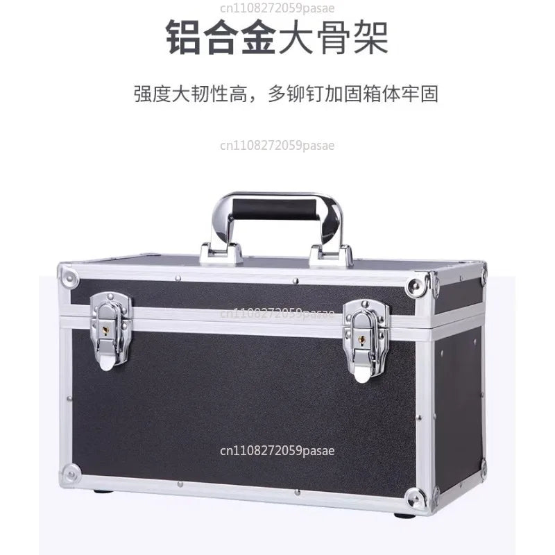 Aluminum Frame Multi-Layer Lockable Tool Storage Box