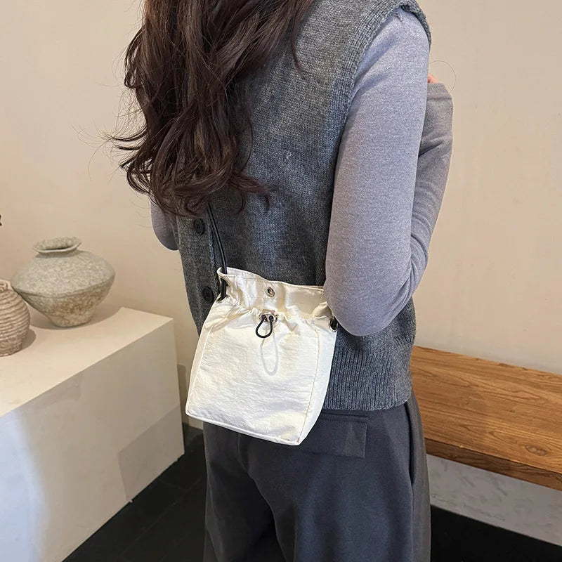 Nylon Crossbody Phone Purse | Small Smartphone Bag & Zipper