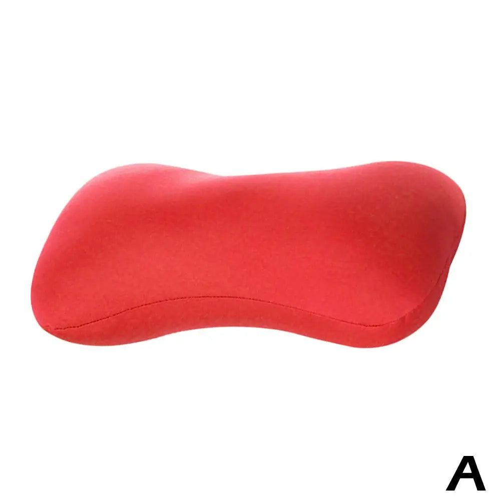 Microbead Bolster Neck Pillow – Foam Particle Travel Cushion