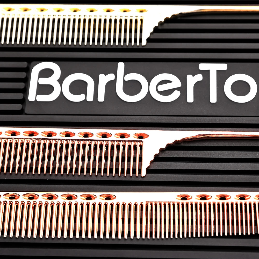 Barber Soft Silicone Magnetic Tray Hairdressing Antiskid Waterproof Flexible Rubber Storage Mat Salon Clippers Scissors Tools Peaceful Pleasures Health and Wellness