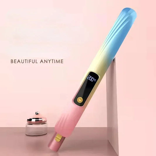 Ceramic 2-in-1 Hair Straightener & Curling Iron | Beard Iron Ceramic Flat Iron Peaceful Pleasures Health and Wellness AU