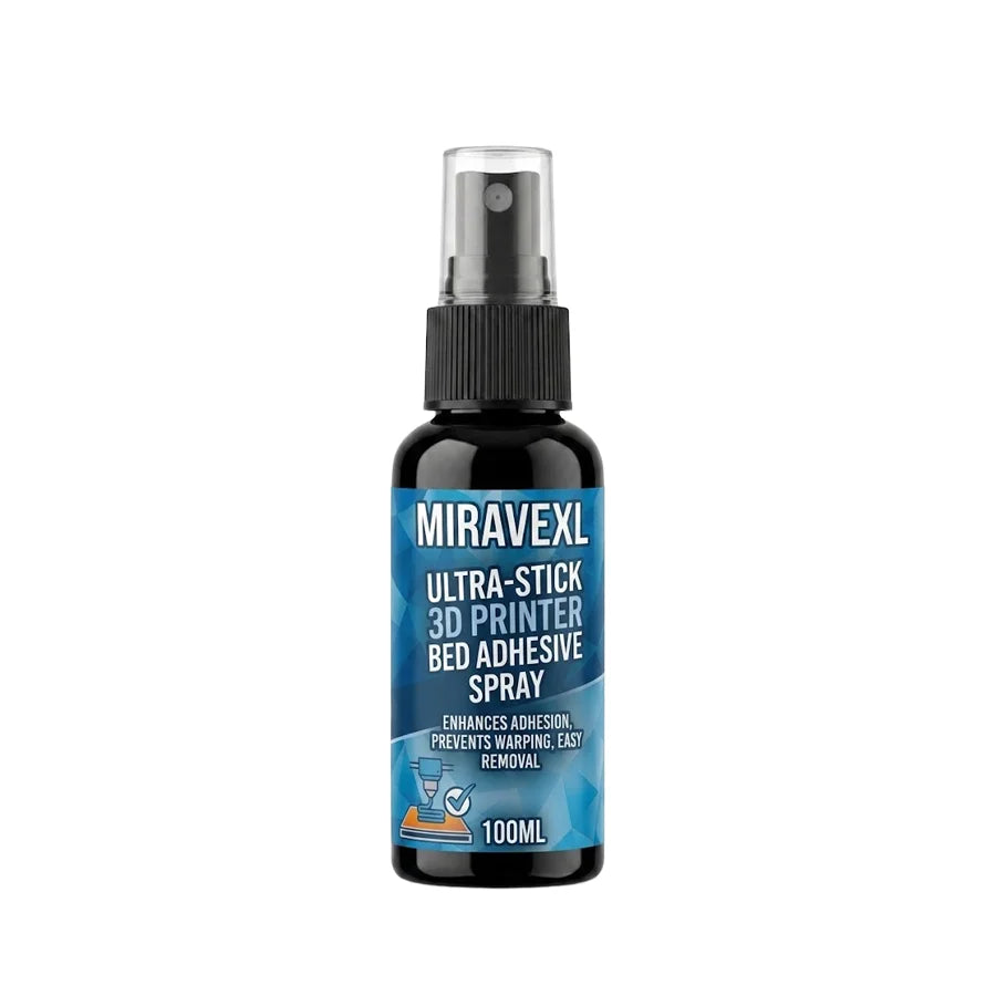 MIRAVEXL 100ml 3D Printer Bed Adhesive Spray – PLA ABS PETG TPU