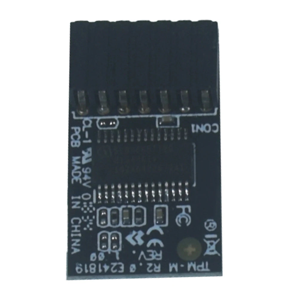 For Asus The Trusted Platform (TPM) Module 14-1 Pin TPM-M R2.0 Hardware Security Chip TPM-M R2.0 Module for Asus Motherboards Peaceful Pleasures Health and Wellness