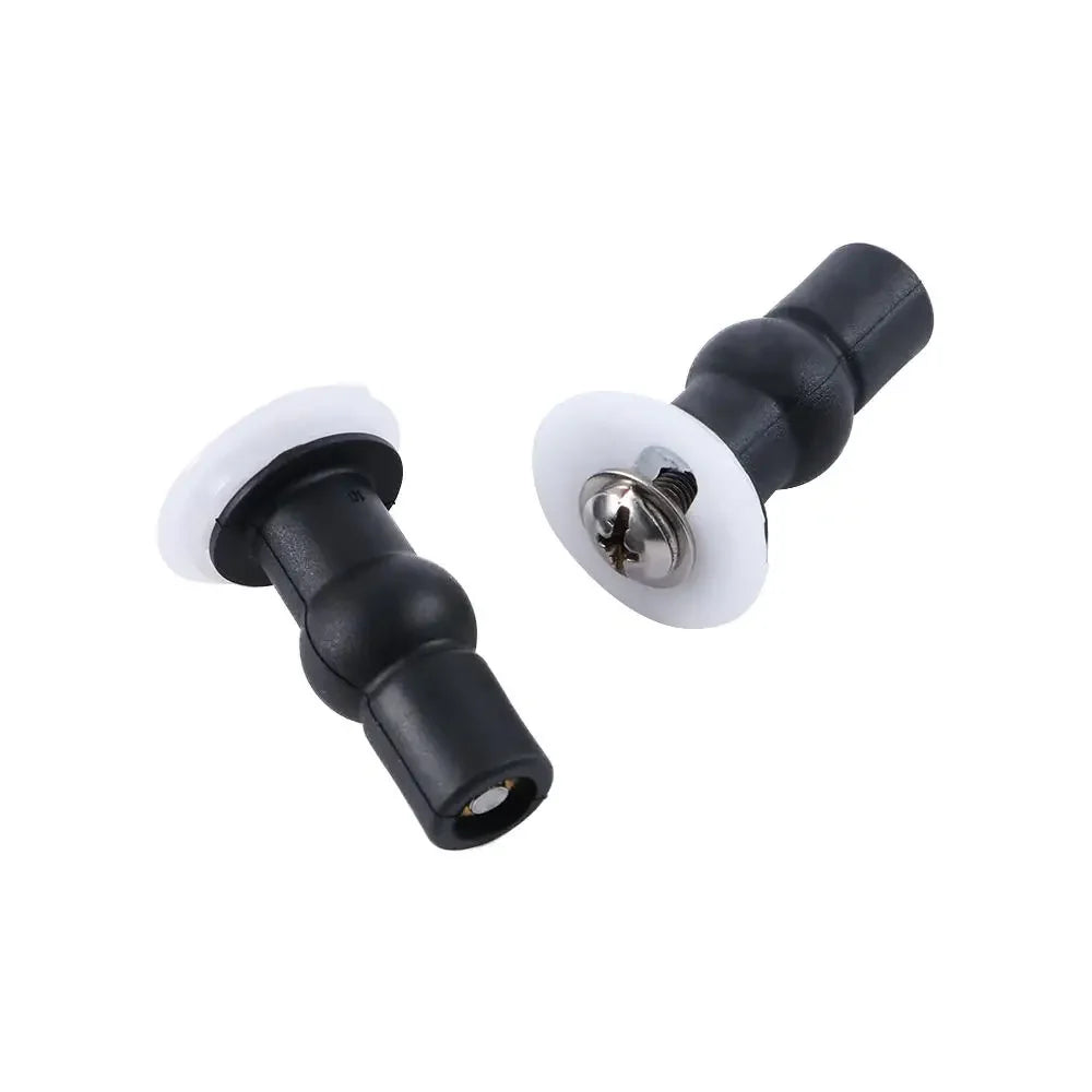 Toilet Seat Bolt & Nut Replacement Kit | Rubber, Brass & Steel