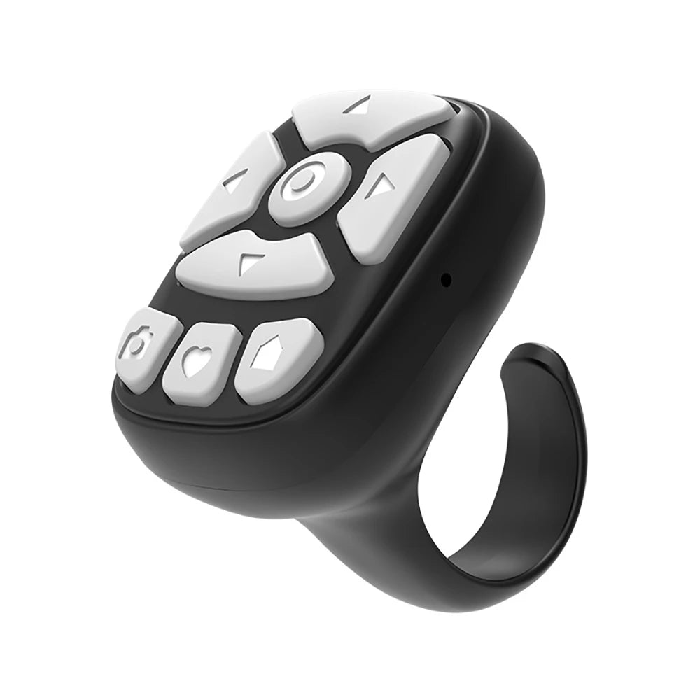 Bluetooth Scrolling Ring Remote for TikTok, Selfie & Phone