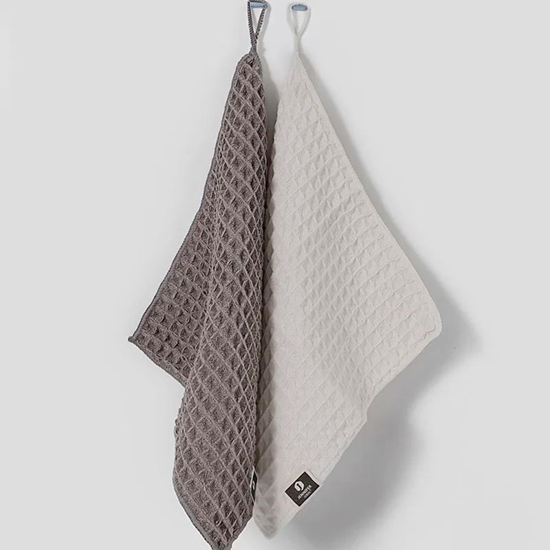 Coffee Bar Square Cleaning Towels Barista Cloth, Espresso Coffee Cleaning Accessories Soft Absorbent Kitchen Accessories Peaceful Pleasures Health and Wellness