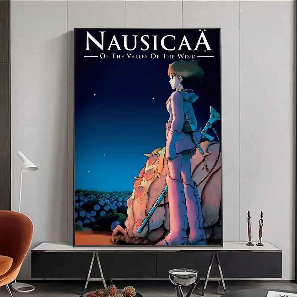 Nausicaä of the Valley of the Wind Anime Canvas Wall Art Poster