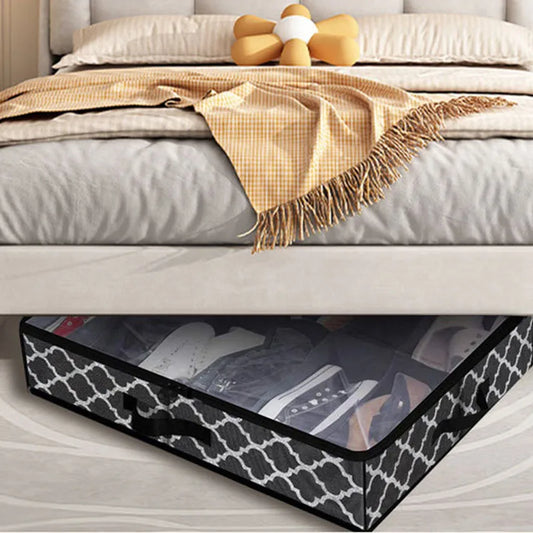 Shoe organizer, foldable, compartmentalized storage, dustproof and moisture-proof, better placement of anti-seasonal shoes Peaceful Pleasures Health and Wellness