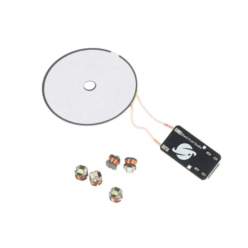 TYPE-C 5V Inductive Wireless Power Transmitter With LED Receiver Coil For DIY Model Small Home Lighting Solutions Peaceful Pleasures Health and Wellness