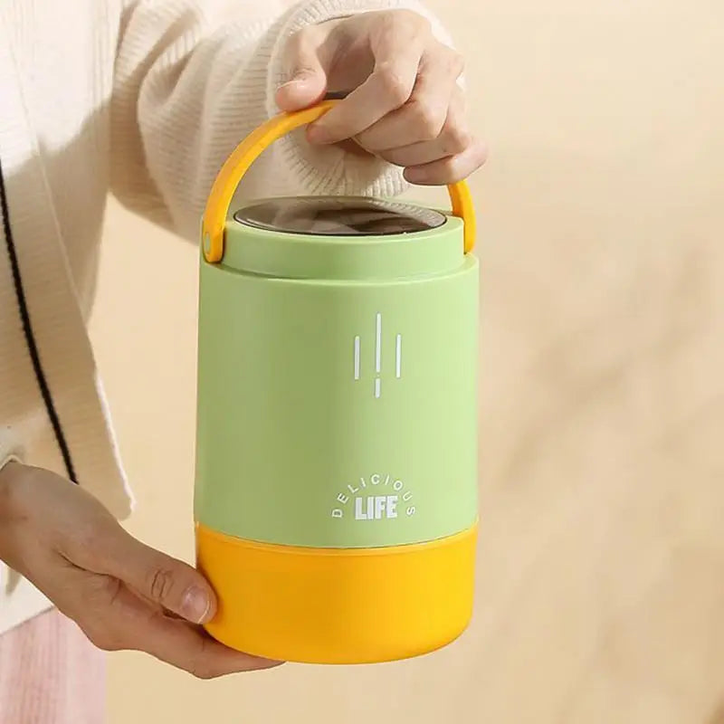 900ml Vacuum Insulated Stainless Steel Lunch Box | 3-Layer