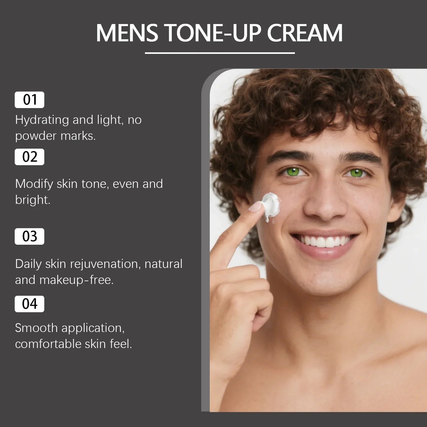 East Moon Men's BB Cream – Brightening Full Coverage 50g