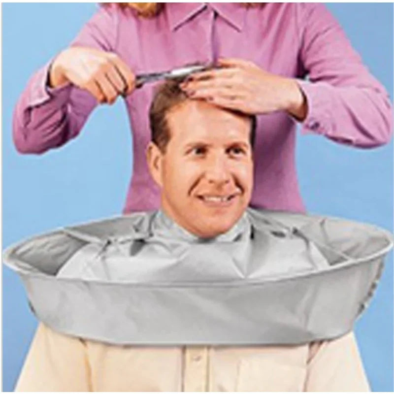 Adult Foldable Apron Hair Cutting Coat Cloak Hair Barber Salon Stylists Umbrella Cape Cutting Cloak Household Cleaning Protector Peaceful Pleasures Health and Wellness
