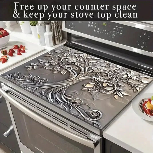 Anti Slip Sun Protection Washable Mat Washer Dryer Covers Top Protector Water Absorption Rubber Mat Kitchen Stove Essential Mat Peaceful Pleasures Health and Wellness
