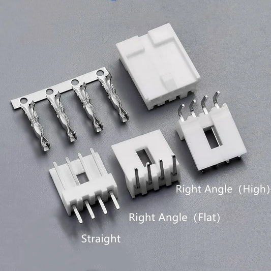 10pcs Mini 4P Connector Floppy Power Supply Jack 2.54mm Pitch Housing Straight Right Angle Socket Housing Terminals Peaceful Pleasures Health and Wellness