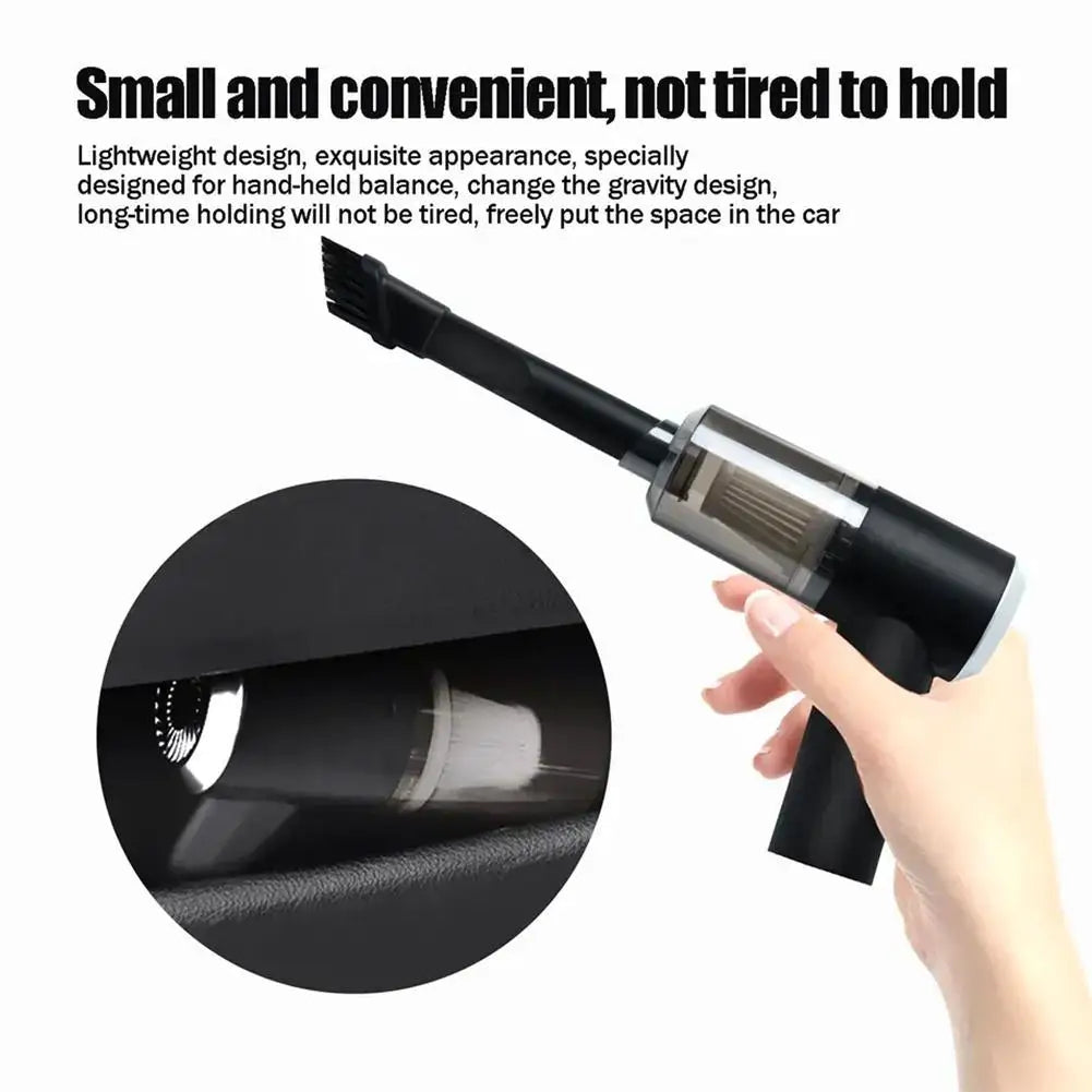 Car Vacuum Cleaner Portable Small Vacuum Cleaner For Multi Purpose Vehicles Small Household Pump Handheld Car Vacuum Cleaner Peaceful Pleasures Health and Wellness