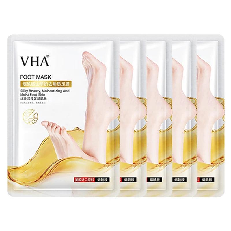 Goat Milk Exfoliating Foot Mask | Dead Skin Removal & Moisture