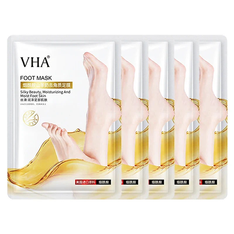 Goat Milk Exfoliating Foot Mask – Remove Dead Skin & Moisturize