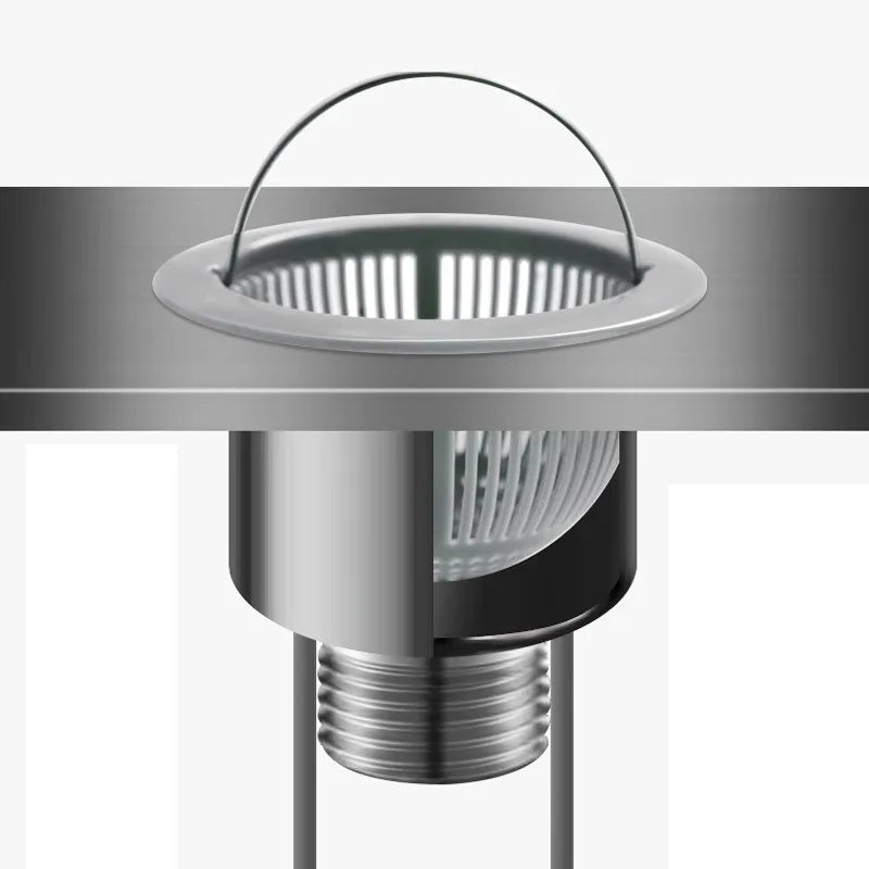 Sink Strainer Drain Filter Mesh – Hair Catcher & Clog Guard