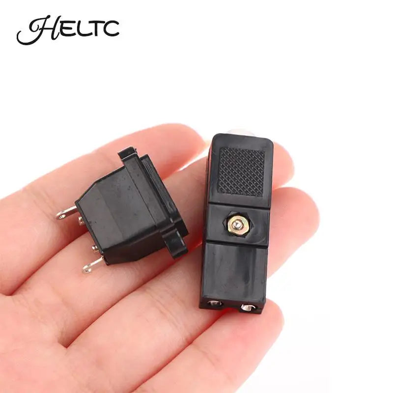 2-Pin DC Power Plug Connector | 2-Core EU Socket 250V 10A Power Plug Connector Peaceful Pleasures Health and Wellness