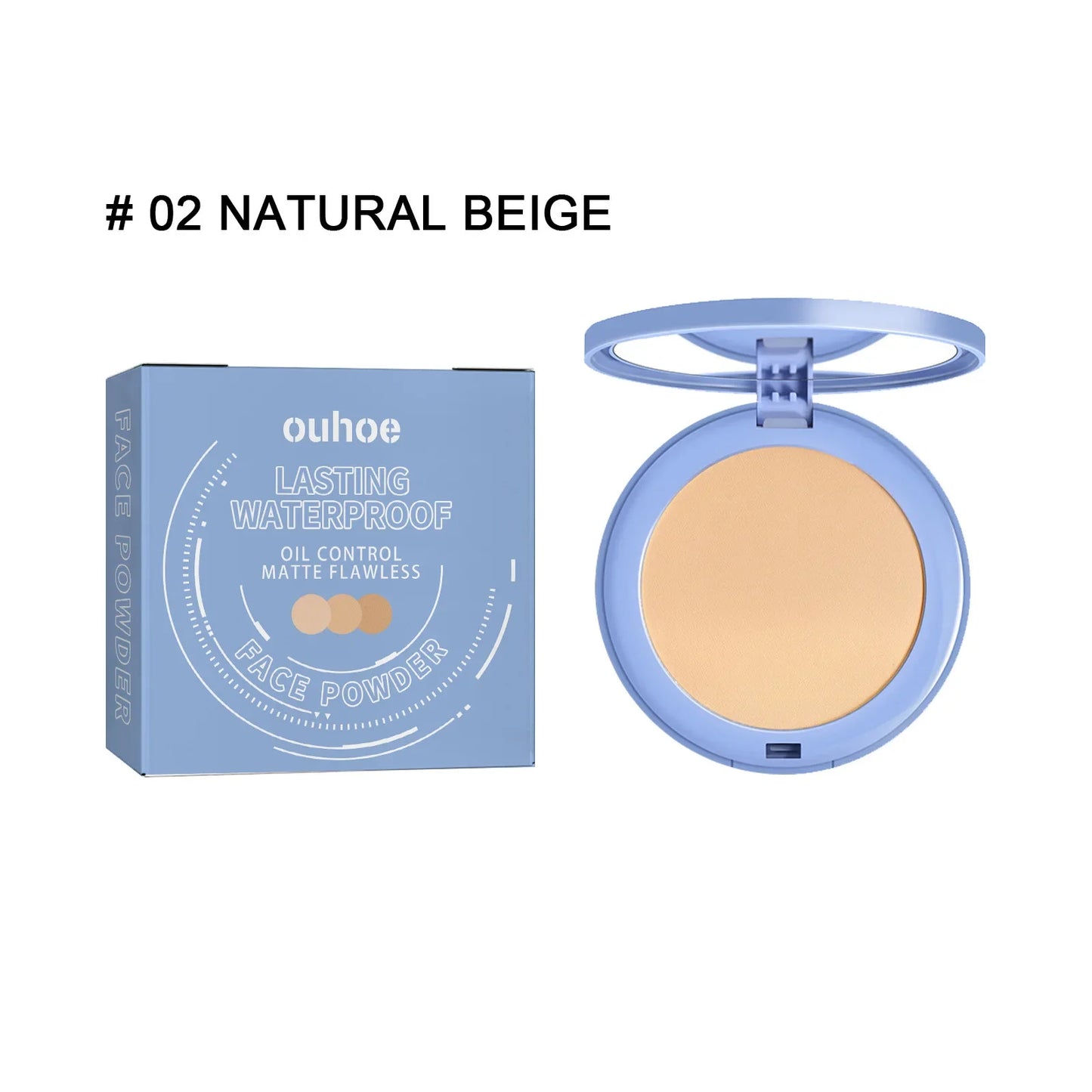 Matte Pressed Setting Powder – Oil Control & Full Coverage