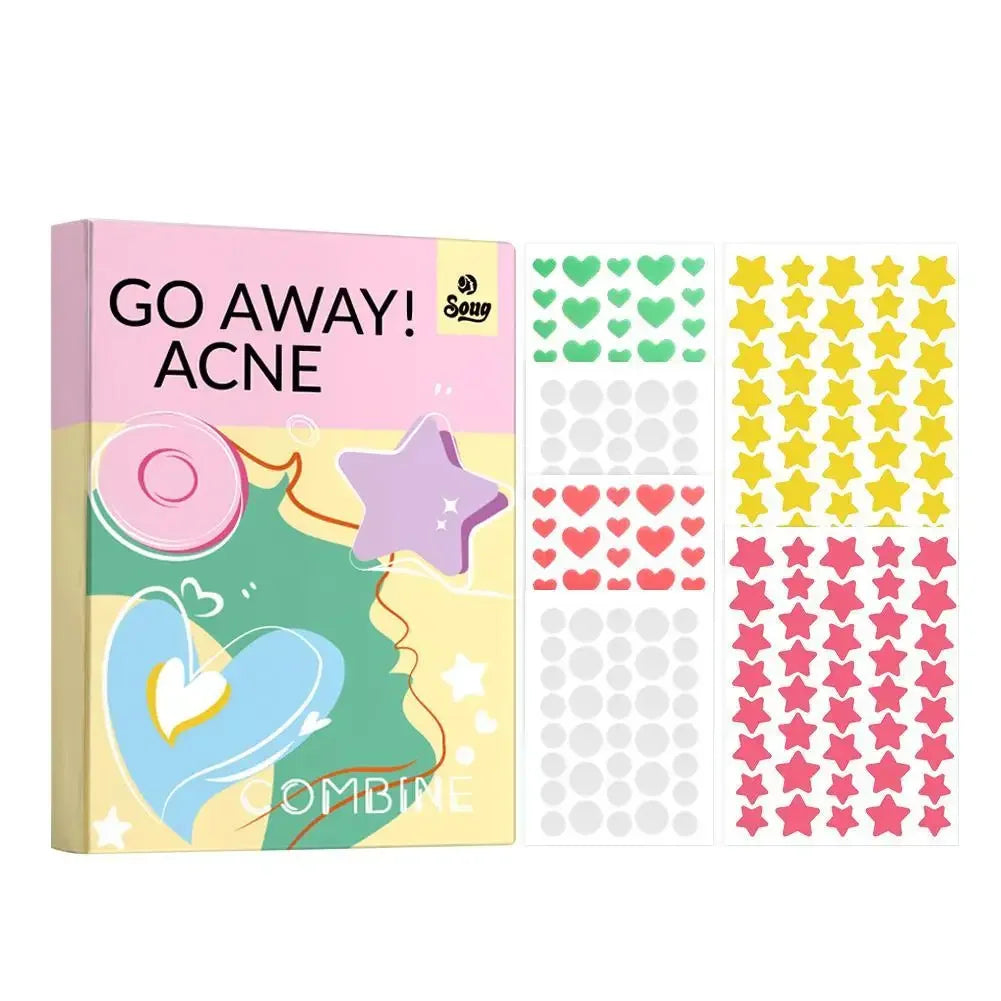 Acne Pimple Patches – Butterfly, Heart & Star Shapes, 120–420ct Peaceful Pleasures Health and Wellness C-224pcs