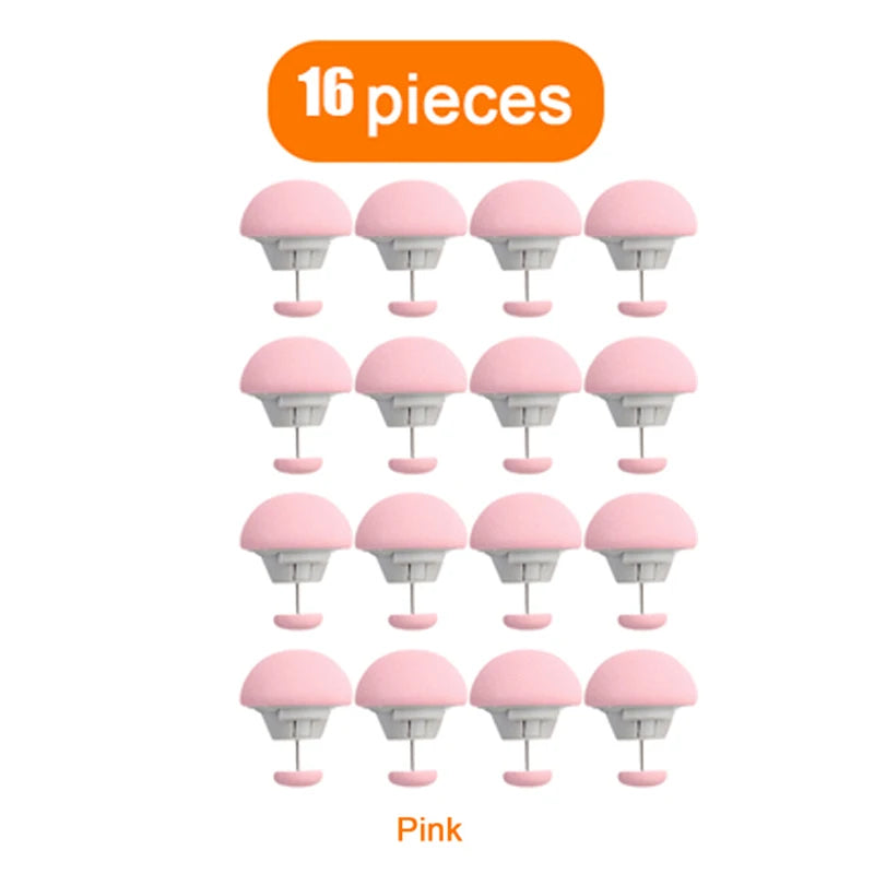 Mushroom Quilt Clips | Non-Slip Bed Sheet Blanket Fasteners