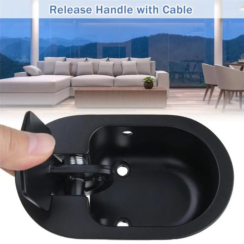 Metal Handle Durable Recliner Chair Sofa Couch Release Lever Recliner Mechanism Replacement Brand Reclining Armchair Handle Peaceful Pleasures Health and Wellness